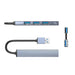 Orico AH-A13 USB-A Hub Docking Station 1x USB-A 3.0 + 3x USB-A 2.0 - Gray - USB hubs<<<HurtelXML
