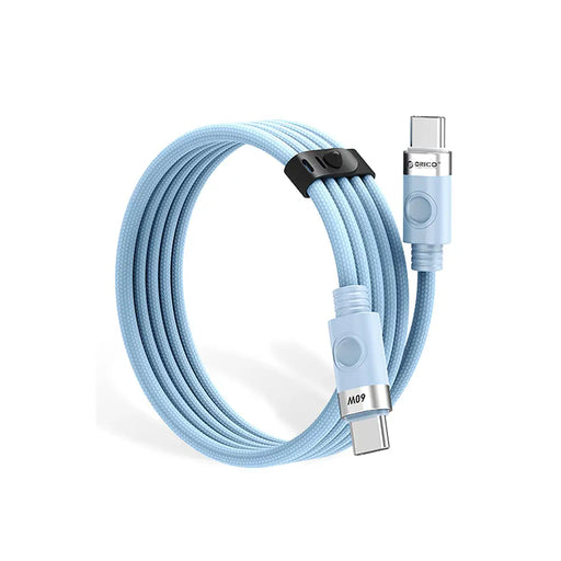 Orico CDX 60W 3A Power Delivery USB-C - USB-C cable 1m - blue - Cell phone cables<<<HurtelXML