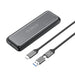Orico DDM2-C3-G2 M.2 NVME USB-A USB-C 3.2 10Gb/s Disk Drive - Gray - Disk adapters<<<HurtelXML
