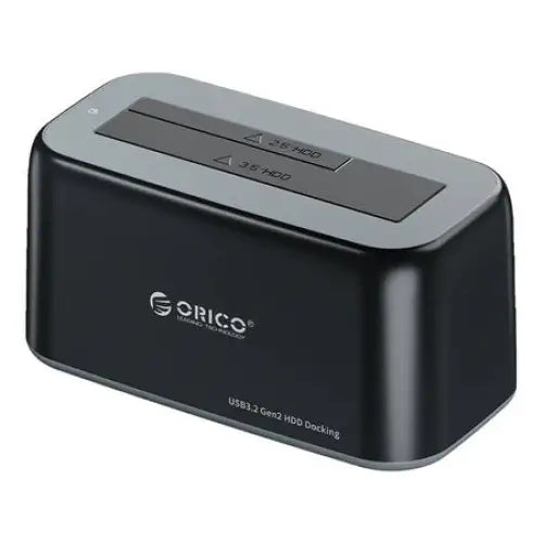 Orico docking station for 2.5 / 3.5’’ HDD / SSD 5Gbps USB-C to USB-C/A (black) - Docking stations<<<IT