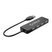 Orico FL01 USB-A Hub Docking Station 4x USB-A 2.0 - Black - USB hubs<<<HurtelXML