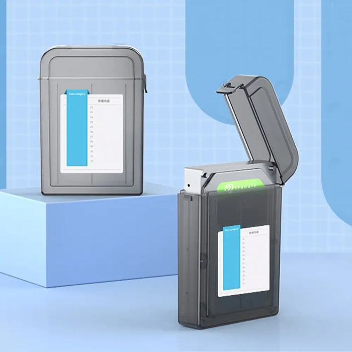 Orico PPH-25 protective case 2.5’’ disk box - semi-transparent gray - Disk cases and accessories<<<HurtelXML