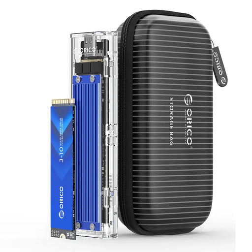 Orico TCM2-C3 M.2 NVME to USB-C 10Gb/s Disk Drive - Blue - Disk adapters<<<HurtelXML