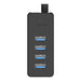 Orico W5P-100 USB to 4x USB 3.0 Hub Adapter (black) - Hubs<<<IT Accessories<<<InnproXML