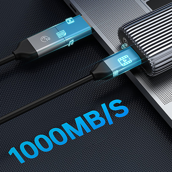 Orico AM2C3-G2 M.2 NVME USB-C 3.2 Disk Drive - Gray