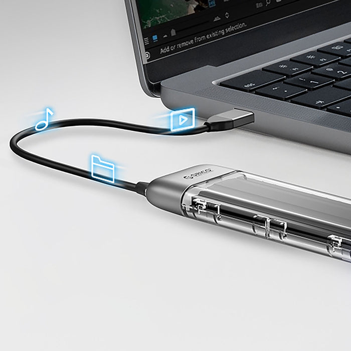 Orico TXM2-C3 M.2 NVME USB-C 3.2 10Gb/s Disk Drive - Gray