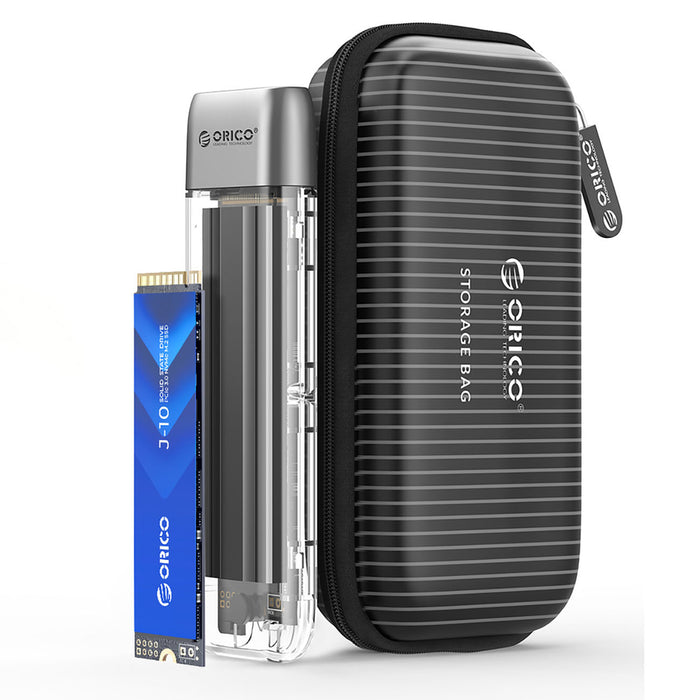 Orico TXM2-C3 M.2 NVME USB-C 3.2 10Gb/s Disk Drive - Gray