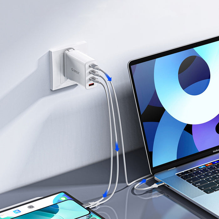 Orico CDX 100W 5A Power Delivery USB-C - USB-C 1m Cable - White