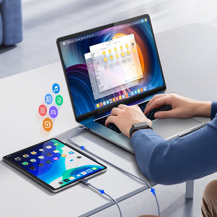 Orico CDX 60W 3A Power Delivery USB-C - USB-C cable 1m - blue