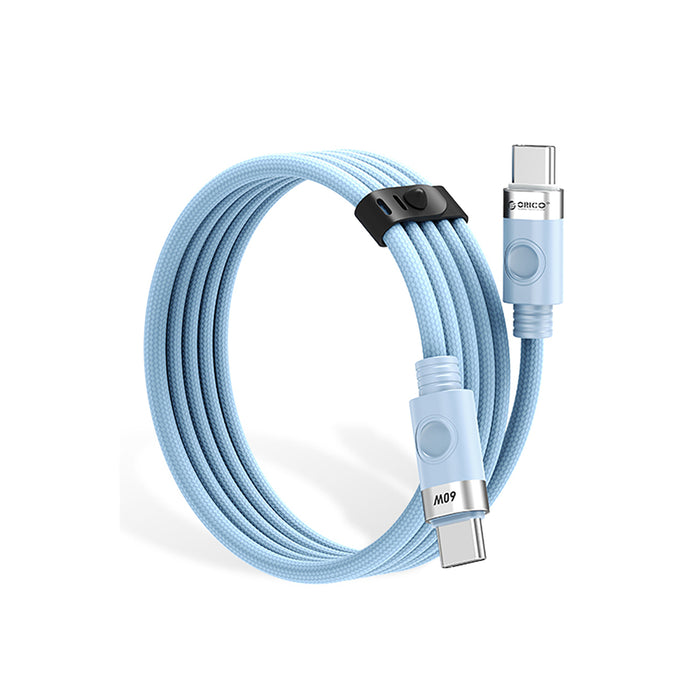 Orico CDX 60W 3A Power Delivery USB-C - USB-C cable 1m - blue