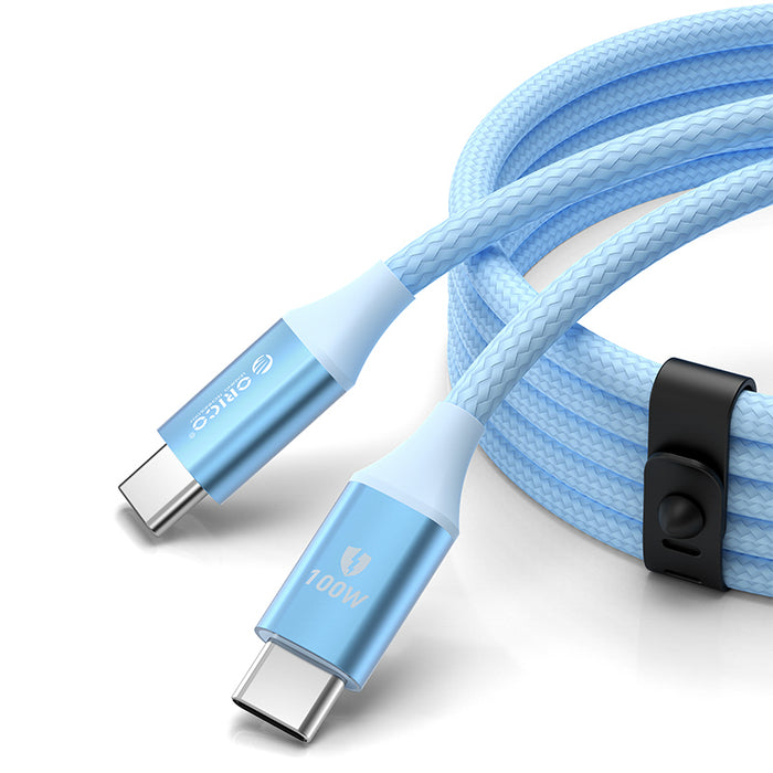Orico CDX 100W 5A Power Delivery USB-C - USB-C cable 1m - blue