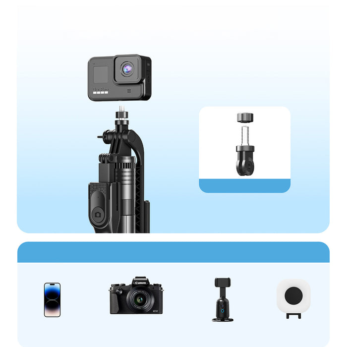 Selfie stick Orico SPM175 tripod 1/4" for phone camera with 360 degree rotation Bluetooth 5.2 - black