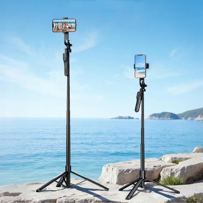Selfie stick Orico SPM215 tripod 1/4" for phone camera with 360-degree rotation Bluetooth 5.2 - black