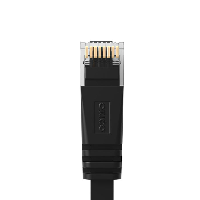 Orico PUG-C7B CAT7 10Gbps RJ45 Ethernet Network Cable Internet LAN Flat 5m - Black