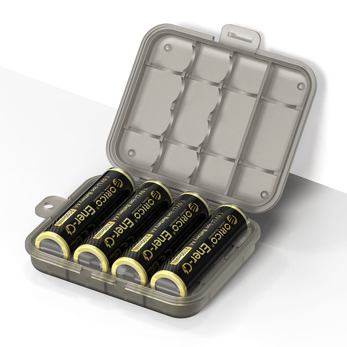 Orico Ener-G EG5C Lithium Battery 1.5V 2100mWh AA USB-C Rechargeable Battery with Charging Cable 4 pcs.