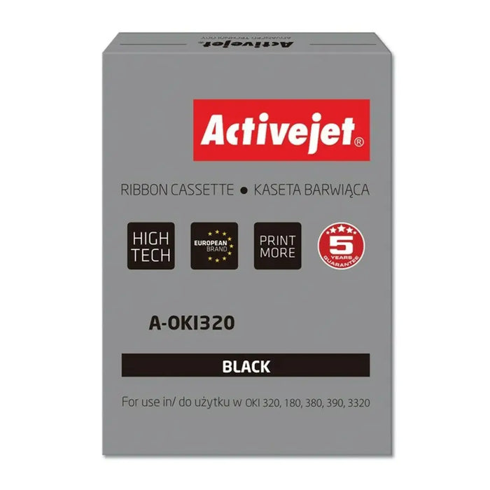 Original Dot Matrix Tape Activejet A-OKI320 Black - Хартия за принтери<<<Електроника Периферни и резервни