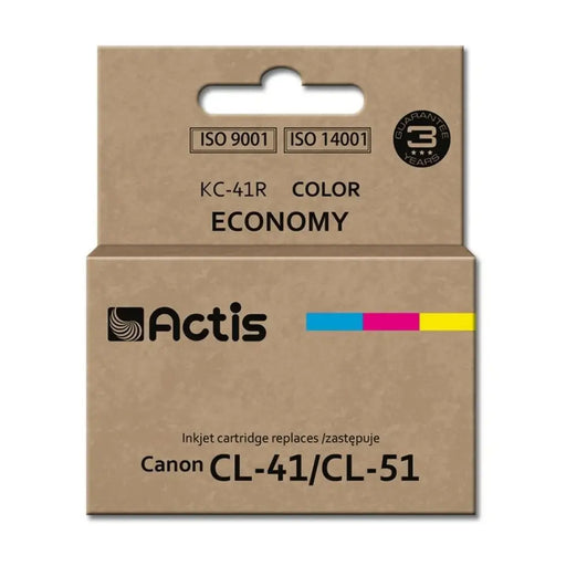 Original Ink Cartridge Actis KC-41R Cyan/Magenta/Yellow - Оригинални Касети с Мастило<<<Електроника Периферни и