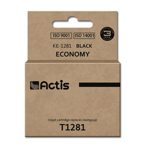 Original Ink Cartridge Actis KE-1281 Black - Оригинални Касети с Мастило<<<Електроника Периферни и резервни