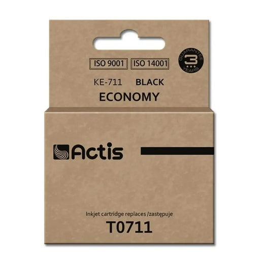 Original Ink Cartridge Actis KE-711 Black - Оригинални Касети с Мастило<<<Електроника Периферни и резервни
