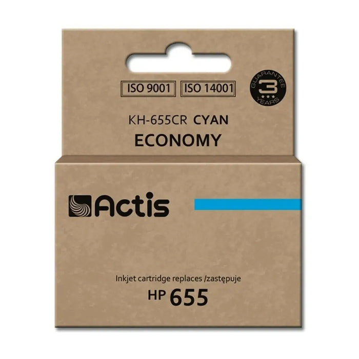 Original Ink Cartridge Actis KH-655CR Cyan - Оригинални Касети с Мастило<<<Електроника Периферни и резервни
