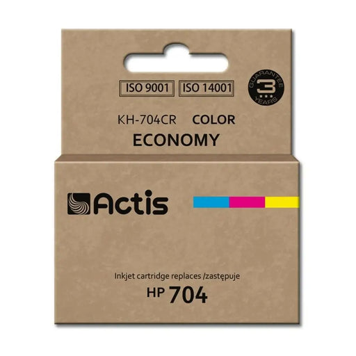 Original Ink Cartridge Actis KH-704CR Cyan/Magenta/Yellow - Оригинални Касети с Мастило<<<Електроника Периферни и