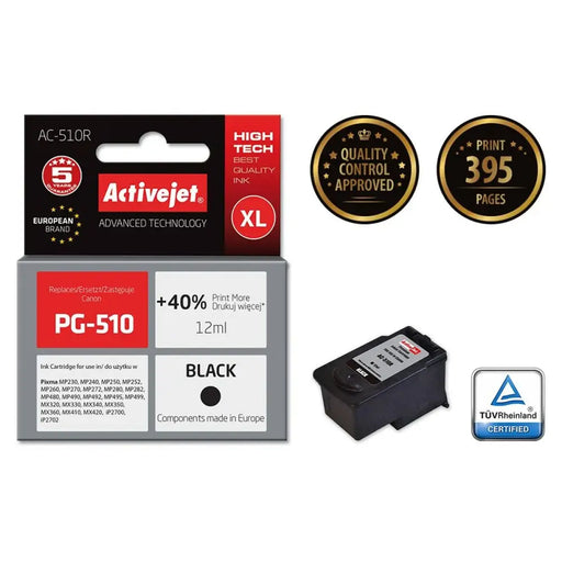 Original Ink Cartridge Activejet AC-510R Black - Оригинални Касети с Мастило<<<Електроника Периферни и резервни