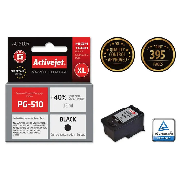 Original Ink Cartridge Activejet AC-510R Black - Оригинални Касети с Мастило<<<Електроника Периферни и резервни