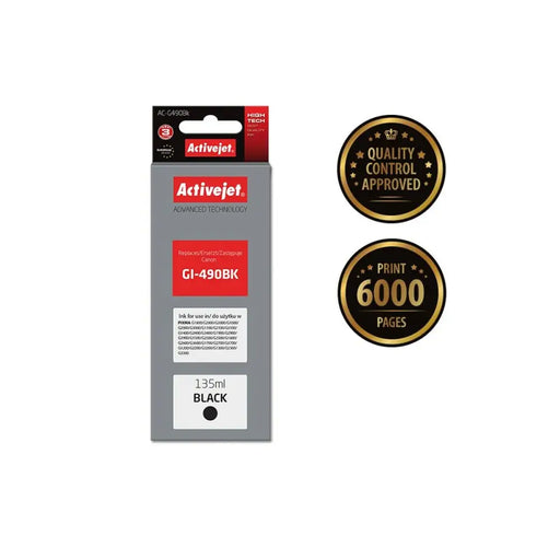 Original Ink Cartridge Activejet AC-G490Bk Black - Оригинални Касети с Мастило<<<Електроника Периферни и резервни