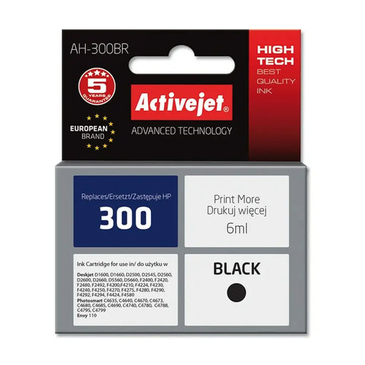 Original Ink Cartridge Activejet AH-300BR Black - Оригинални Касети с Мастило<<<Електроника Периферни и резервни