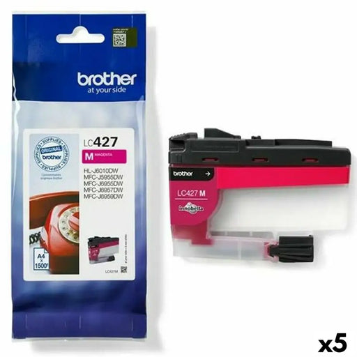 Original Ink Cartridge Brother MFCJ5955DW MFCJ6955DW Magenta (5 Units) - Електроника Периферни и резервни