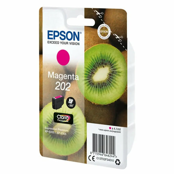 Original Ink Cartridge Epson 202 Magenta - Електроника Периферни и резервни части<<<Компютри|