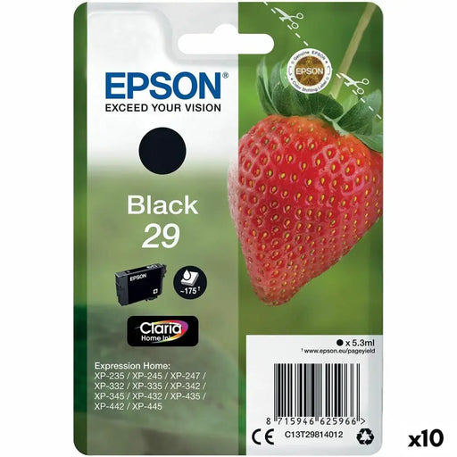 Original Ink Cartridge Epson 29 XL Black (10 Units) - Електроника Периферни и резервни части<<<Компютри|