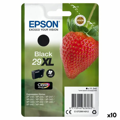 Original Ink Cartridge Epson 29 XL Black (10 Units) - Електроника Периферни и резервни части<<<Компютри|