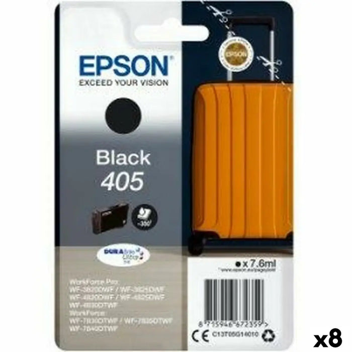 Original Ink Cartridge Epson 405 Black (8 Units) - Електроника Периферни и резервни части<<<Компютри|