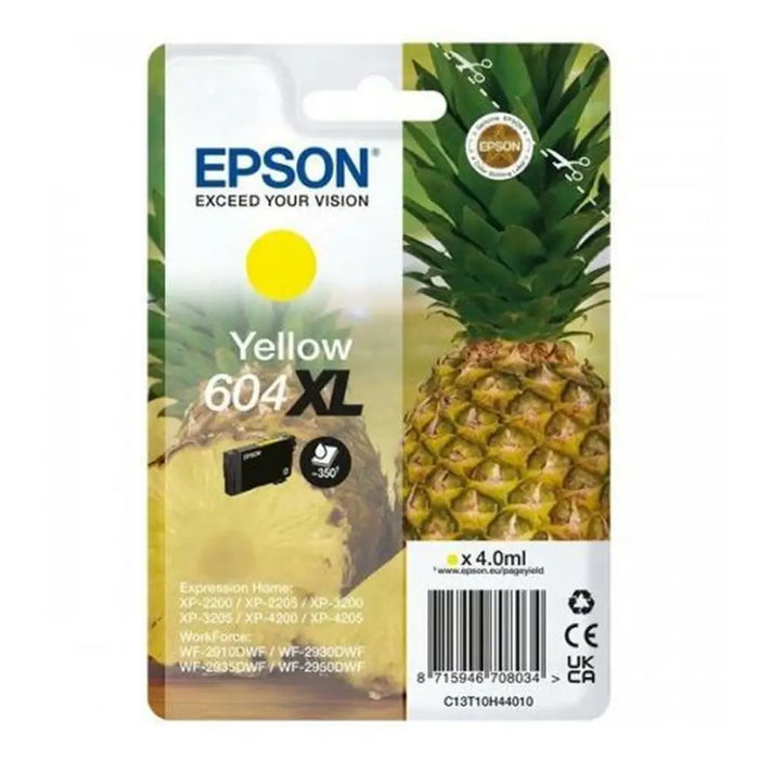 Original Ink Cartridge Epson 604XL Yellow Black - Електроника Периферни и резервни части<<<Компютри|