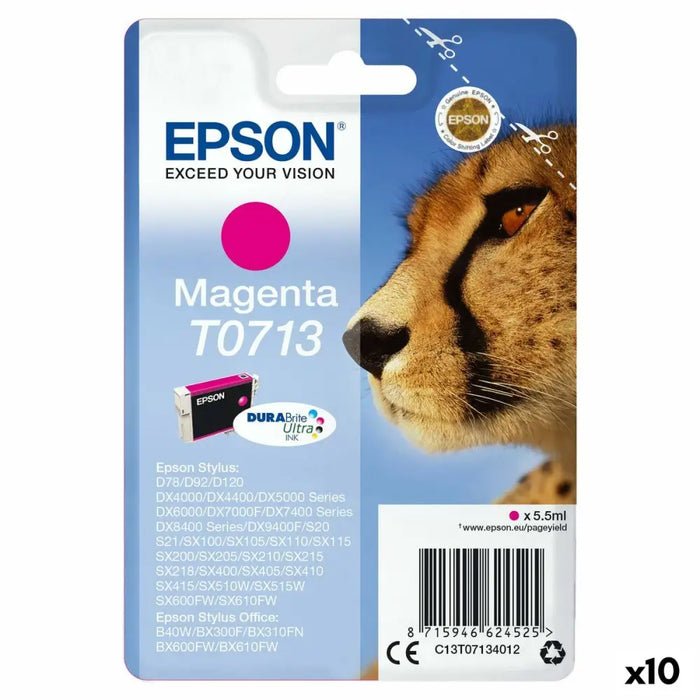 Original Ink Cartridge Epson D-78/92/120/DX-4000/5000/6000/7000F Magenta (10 Units) - Електроника Периферни и резервни