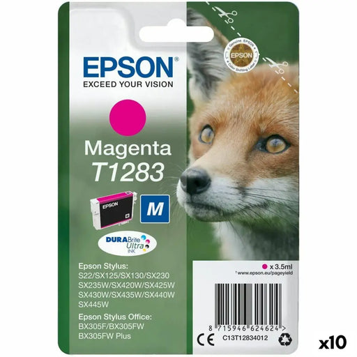 Original Ink Cartridge Epson S22/SX 235W /420W/425W/ OFFICE BX305F Magenta (10 Units) - Електроника Периферни и
