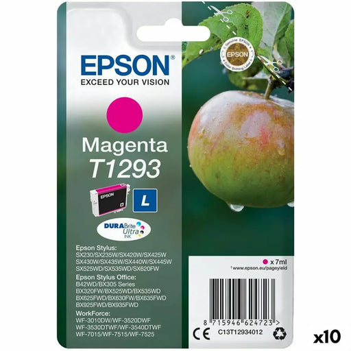 Original Ink Cartridge Epson SX 235W /420W/425W/ OFFICE BX305F/320FW Magenta (10 Units) - Електроника Периферни и