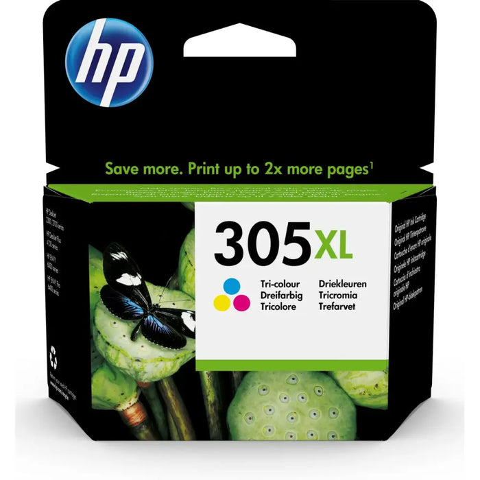 Original Ink Cartridge HP 305XL Yellow Cyan Magenta Tricolour - Електроника Периферни и резервни части<<<Компютри|