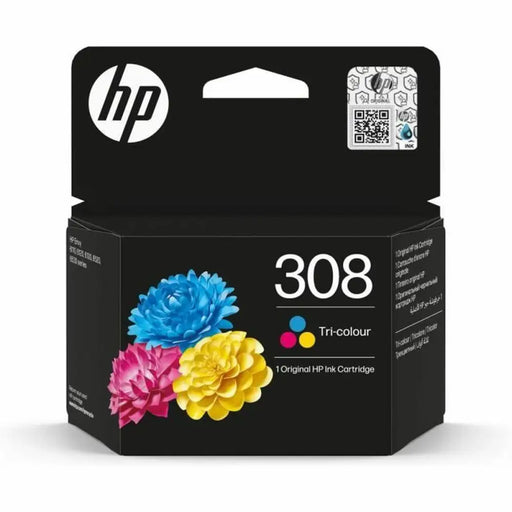Original Ink Cartridge HP 308 Black Cyan/Magenta/Yellow (1 Unit) - Електроника Периферни и резервни части<<<Компютри|