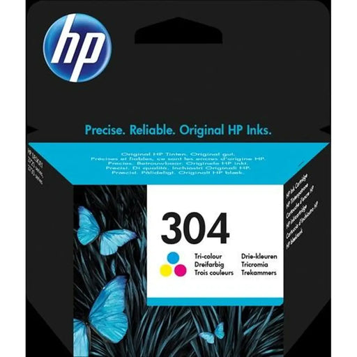 Original Ink Cartridge HP DESKJET 3720 - Nº304 Tricolour (60 Units) - Електроника Периферни и резервни