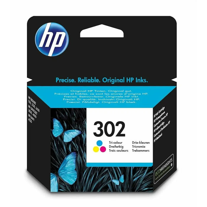 Original Ink Cartridge HP Officejet 3830 All-in-One Nº 302 Tricolour (60 Units) - Електроника Периферни и резервни