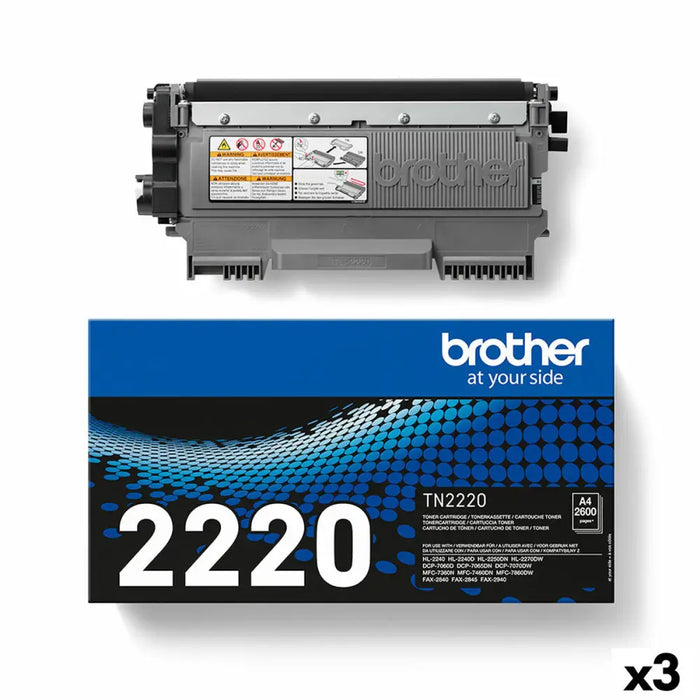 Original Toner Brother HL2240D/2250DN/2270DW Black (3 Units) - Електроника Периферни и резервни части<<<Компютри|