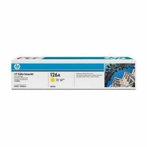 Original Toner HP T126A Yellow - Електроника Периферни и резервни части<<<Компютри| Електроника<<<BigBuy&&&Оригинални