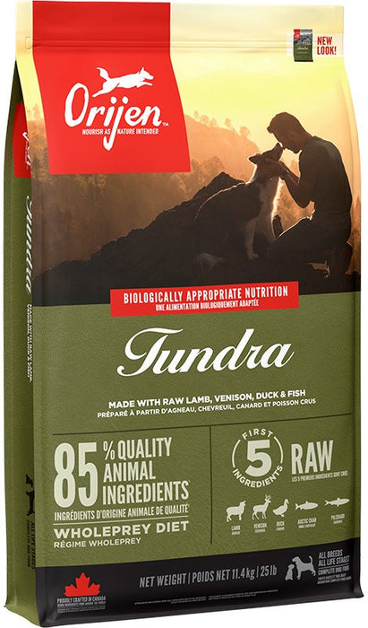 Orijen Tundra 11.4 kg Adult Chicken, Fish, Turkey