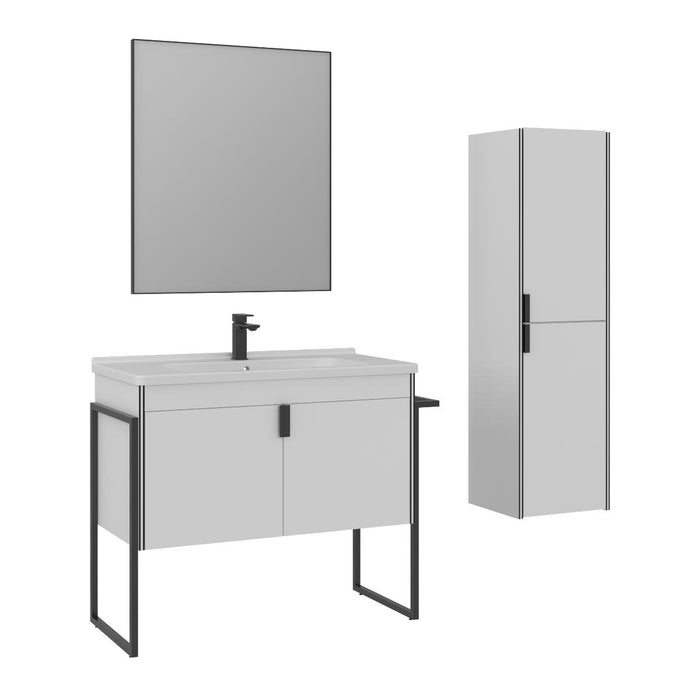 COLUMN TRIO WHITE 40 CM ORKA