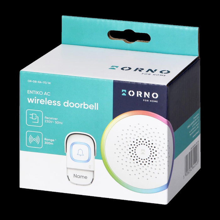 WIRELESS ENTIKO AC 300M WHITE ORNO