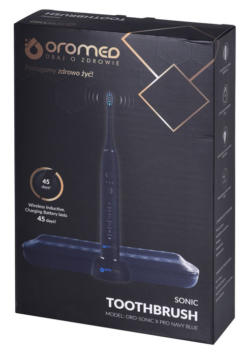ORO-SONIC X PRO NAVY BLUE sonic toothbrush