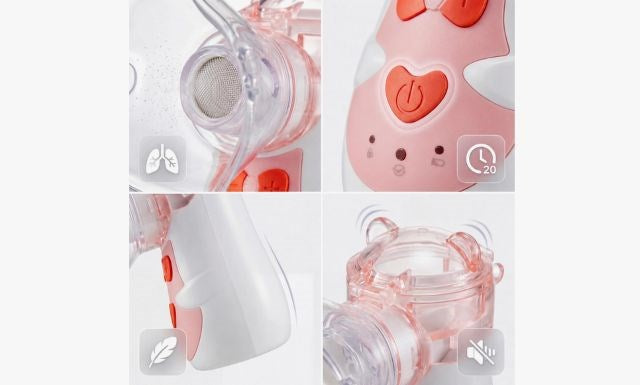OROMED ORO-MESH BABY PINK Inhaler