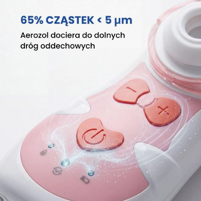 OROMED ORO-MESH BABY PINK Inhaler